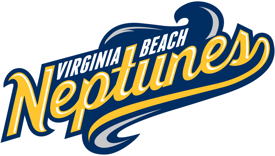 Virginia Beach Neptunes 2016-Pres Wordmark Logo v2 iron on transfers for clothing